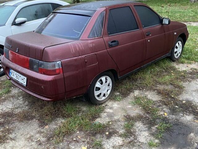 Красный ВАЗ 2110, объемом двигателя 1.6 л и пробегом 220 тыс. км за 1500 $, фото 2 на Automoto.ua