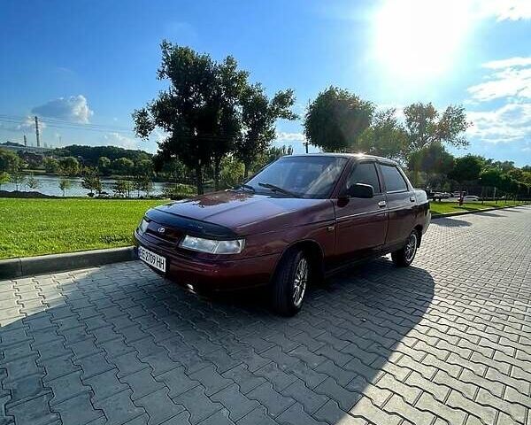 Красный ВАЗ 2110, объемом двигателя 1.6 л и пробегом 317 тыс. км за 2350 $, фото 7 на Automoto.ua