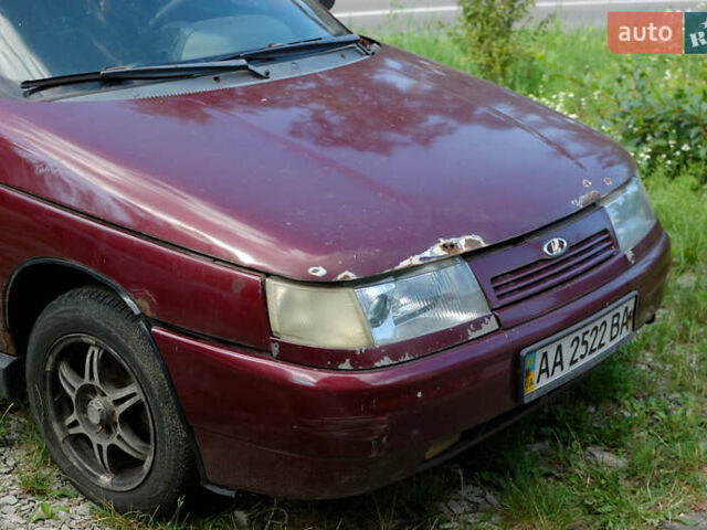 Червоний ВАЗ 2110, об'ємом двигуна 1.6 л та пробігом 308 тис. км за 1000 $, фото 2 на Automoto.ua