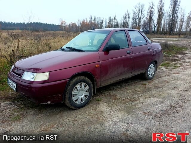 Красный ВАЗ 2110, объемом двигателя 1.6 л и пробегом 281 тыс. км за 1500 $, фото 2 на Automoto.ua