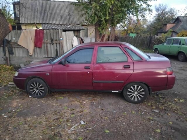 Красный ВАЗ 2110, объемом двигателя 1.6 л и пробегом 126 тыс. км за 1896 $, фото 1 на Automoto.ua