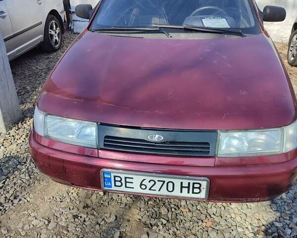 Красный ВАЗ 2110, объемом двигателя 1.6 л и пробегом 200 тыс. км за 1900 $, фото 5 на Automoto.ua