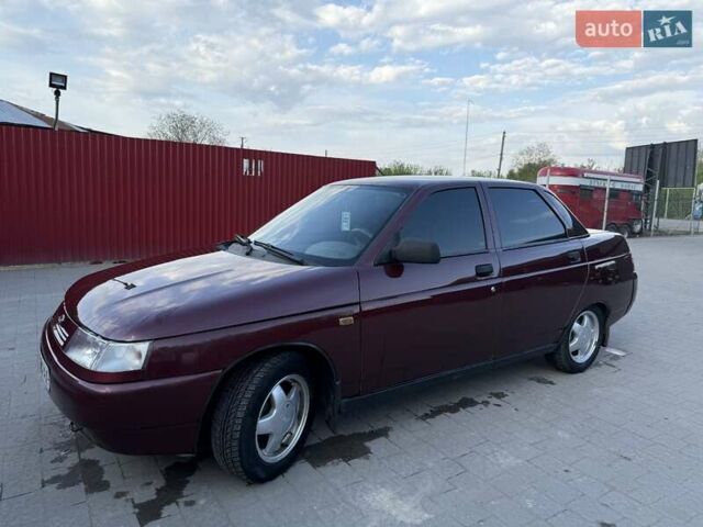 Красный ВАЗ 2110, объемом двигателя 1.6 л и пробегом 189 тыс. км за 2050 $, фото 4 на Automoto.ua