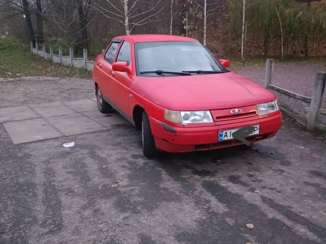 Червоний ВАЗ 2110, об'ємом двигуна 1.6 л та пробігом 330 тис. км за 1500 $, фото 1 на Automoto.ua