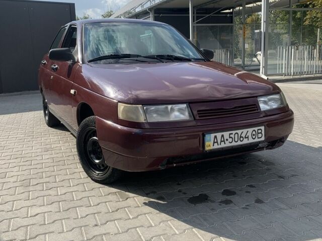 Красный ВАЗ 2110, объемом двигателя 1.6 л и пробегом 169 тыс. км за 1150 $, фото 1 на Automoto.ua
