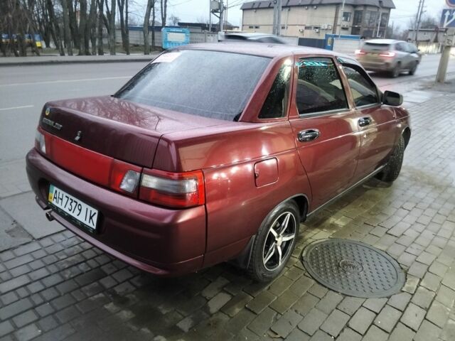 Красный ВАЗ 2110, объемом двигателя 1.6 л и пробегом 45 тыс. км за 4000 $, фото 6 на Automoto.ua