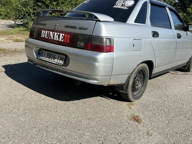 Серый ВАЗ 2110, объемом двигателя 1.5 л и пробегом 223 тыс. км за 1600 $, фото 4 на Automoto.ua