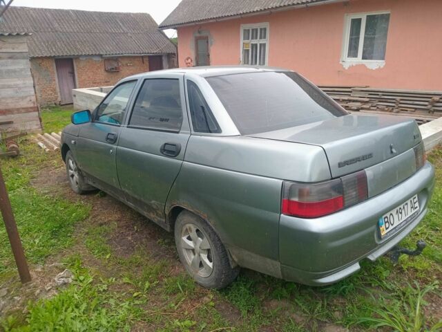 Серый ВАЗ 2110, объемом двигателя 1.6 л и пробегом 140 тыс. км за 550 $, фото 1 на Automoto.ua