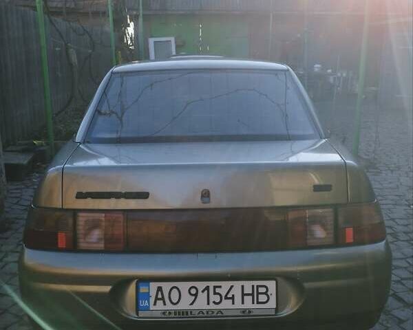 Серый ВАЗ 2110, объемом двигателя 1.5 л и пробегом 250 тыс. км за 800 $, фото 1 на Automoto.ua
