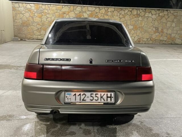 Серый ВАЗ 2110, объемом двигателя 1.5 л и пробегом 138 тыс. км за 1450 $, фото 4 на Automoto.ua