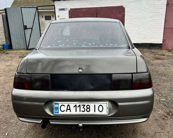 Сірий ВАЗ 2110, об'ємом двигуна 1.5 л та пробігом 207 тис. км за 2000 $, фото 1 на Automoto.ua