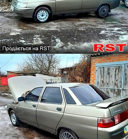 Серый ВАЗ 2110, объемом двигателя 1.5 л и пробегом 250 тыс. км за 1700 $, фото 1 на Automoto.ua