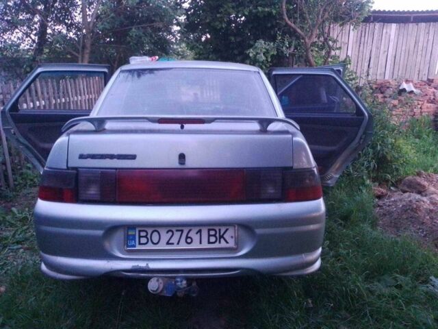 Серый ВАЗ 2110, объемом двигателя 1.5 л и пробегом 173 тыс. км за 1000 $, фото 1 на Automoto.ua