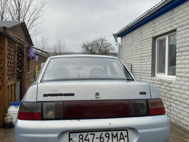 Серый ВАЗ 2110, объемом двигателя 1.5 л и пробегом 212 тыс. км за 1200 $, фото 2 на Automoto.ua