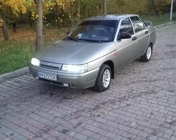 Серый ВАЗ 2110, объемом двигателя 1.5 л и пробегом 232 тыс. км за 2300 $, фото 3 на Automoto.ua