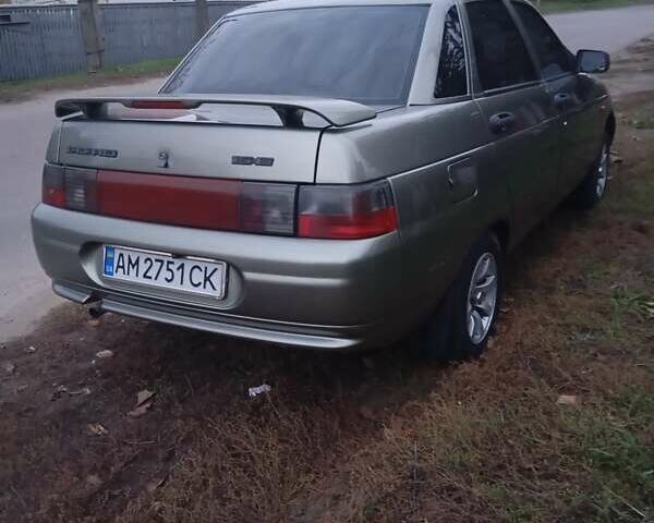 Серый ВАЗ 2110, объемом двигателя 1.5 л и пробегом 232 тыс. км за 2300 $, фото 2 на Automoto.ua