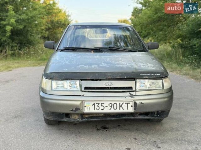 Серый ВАЗ 2110, объемом двигателя 1.5 л и пробегом 192 тыс. км за 1000 $, фото 1 на Automoto.ua