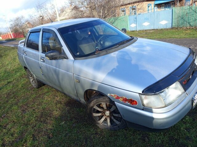 Серый ВАЗ 2110, объемом двигателя 1.5 л и пробегом 254 тыс. км за 1700 $, фото 1 на Automoto.ua