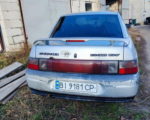 Серый ВАЗ 2110, объемом двигателя 1.5 л и пробегом 150 тыс. км за 1100 $, фото 1 на Automoto.ua