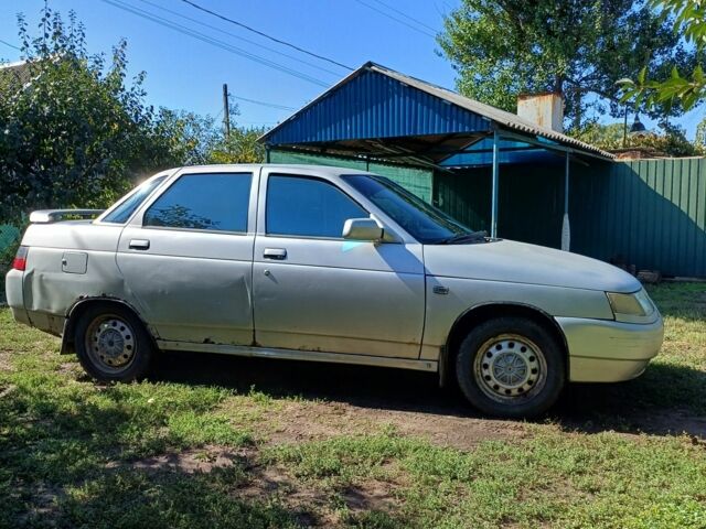 Сірий ВАЗ 2110, об'ємом двигуна 1.6 л та пробігом 344 тис. км за 1088 $, фото 1 на Automoto.ua