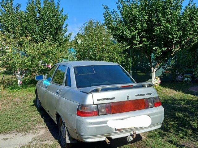 Сірий ВАЗ 2110, об'ємом двигуна 1.6 л та пробігом 344 тис. км за 1088 $, фото 2 на Automoto.ua