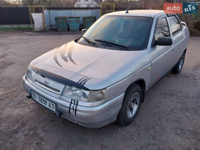 Серый ВАЗ 2110, объемом двигателя 1.5 л и пробегом 370 тыс. км за 1350 $, фото 4 на Automoto.ua