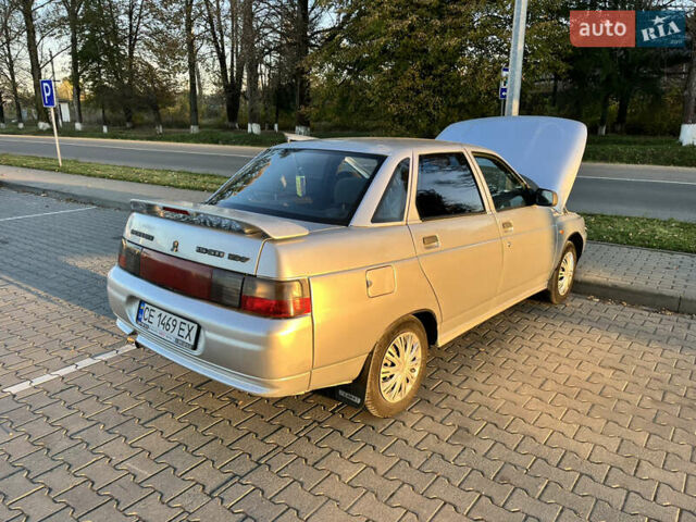 Серый ВАЗ 2110, объемом двигателя 1.6 л и пробегом 50 тыс. км за 1500 $, фото 14 на Automoto.ua