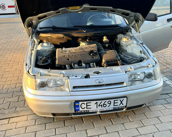 Серый ВАЗ 2110, объемом двигателя 1.6 л и пробегом 50 тыс. км за 1500 $, фото 13 на Automoto.ua