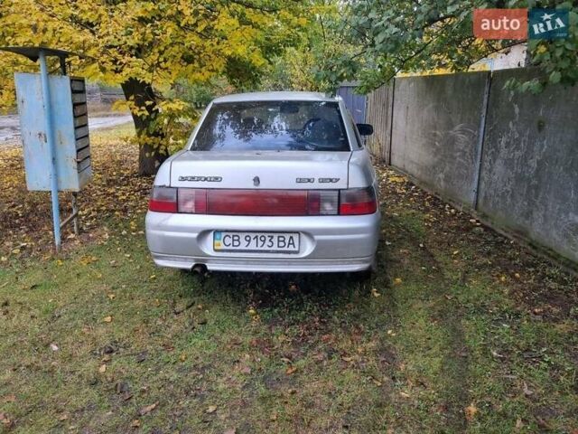 Серый ВАЗ 2110, объемом двигателя 1.6 л и пробегом 200 тыс. км за 1000 $, фото 4 на Automoto.ua