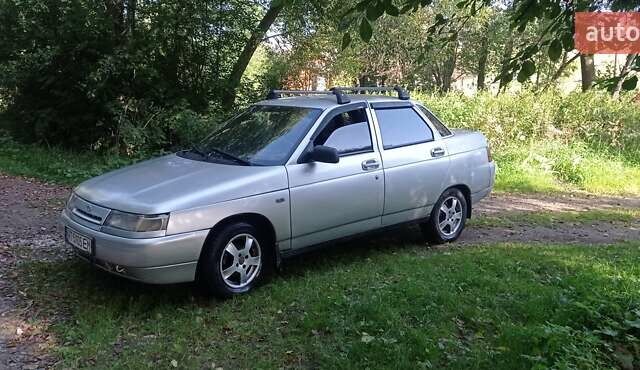 Серый ВАЗ 2110, объемом двигателя 1.6 л и пробегом 340 тыс. км за 1250 $, фото 4 на Automoto.ua