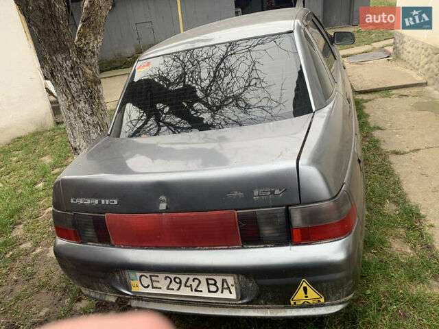 Серый ВАЗ 2110, объемом двигателя 1.6 л и пробегом 220 тыс. км за 1500 $, фото 5 на Automoto.ua