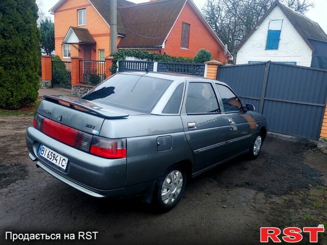 Серый ВАЗ 2110, объемом двигателя 1.6 л и пробегом 180 тыс. км за 2600 $, фото 6 на Automoto.ua