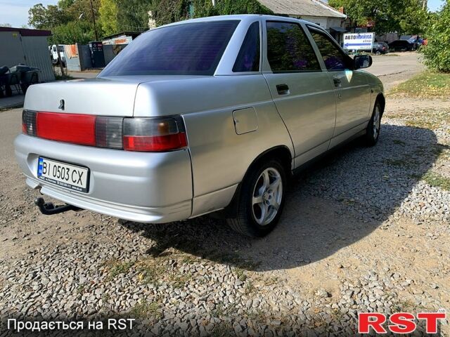 Сірий ВАЗ 2110, об'ємом двигуна 1.6 л та пробігом 270 тис. км за 2100 $, фото 1 на Automoto.ua