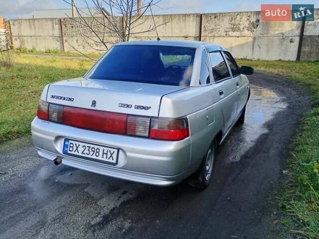 Серый ВАЗ 2110, объемом двигателя 1.6 л и пробегом 215 тыс. км за 1600 $, фото 12 на Automoto.ua