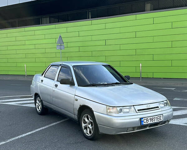 Сірий ВАЗ 2110, об'ємом двигуна 1.6 л та пробігом 201 тис. км за 1400 $, фото 1 на Automoto.ua