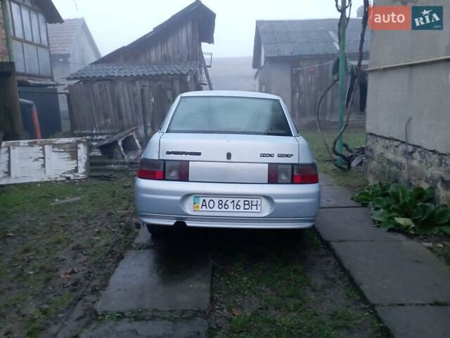 Серый ВАЗ 2110, объемом двигателя 1.6 л и пробегом 220 тыс. км за 1250 $, фото 1 на Automoto.ua