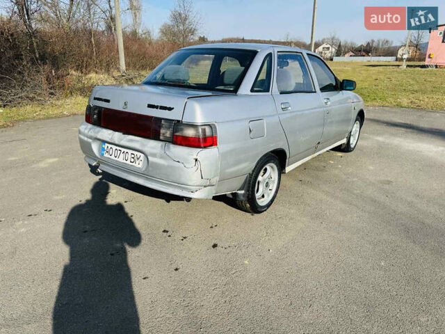 Сірий ВАЗ 2110, об'ємом двигуна 1.6 л та пробігом 282 тис. км за 1000 $, фото 3 на Automoto.ua