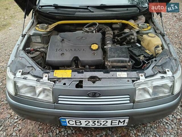 Серый ВАЗ 2110, объемом двигателя 1.6 л и пробегом 210 тыс. км за 1900 $, фото 19 на Automoto.ua