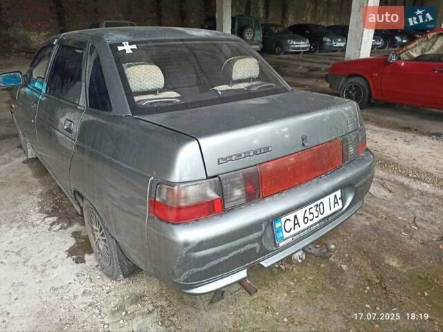 Сірий ВАЗ 2110, об'ємом двигуна 1.6 л та пробігом 250 тис. км за 1600 $, фото 1 на Automoto.ua