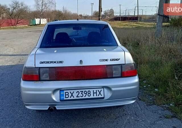 Серый ВАЗ 2110, объемом двигателя 1.6 л и пробегом 215 тыс. км за 1600 $, фото 3 на Automoto.ua