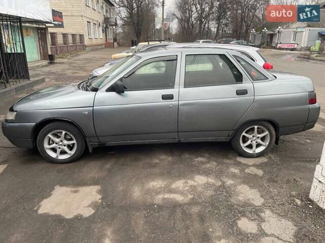 Серый ВАЗ 2110, объемом двигателя 1.6 л и пробегом 224 тыс. км за 1600 $, фото 1 на Automoto.ua