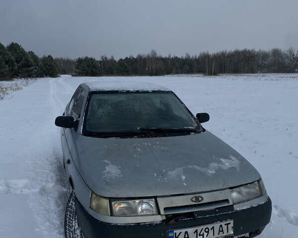 Серый ВАЗ 2110, объемом двигателя 1.6 л и пробегом 246 тыс. км за 1100 $, фото 1 на Automoto.ua