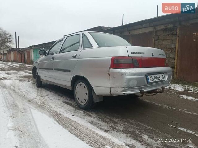 Серый ВАЗ 2110, объемом двигателя 1.6 л и пробегом 166 тыс. км за 1600 $, фото 2 на Automoto.ua