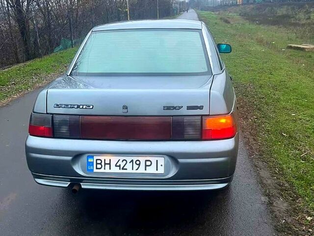 Серый ВАЗ 2110, объемом двигателя 1.6 л и пробегом 220 тыс. км за 1500 $, фото 2 на Automoto.ua