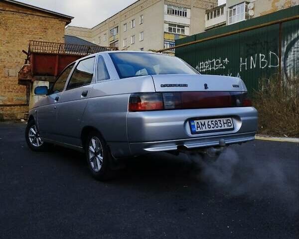 Серый ВАЗ 2110, объемом двигателя 1.6 л и пробегом 170 тыс. км за 1200 $, фото 14 на Automoto.ua