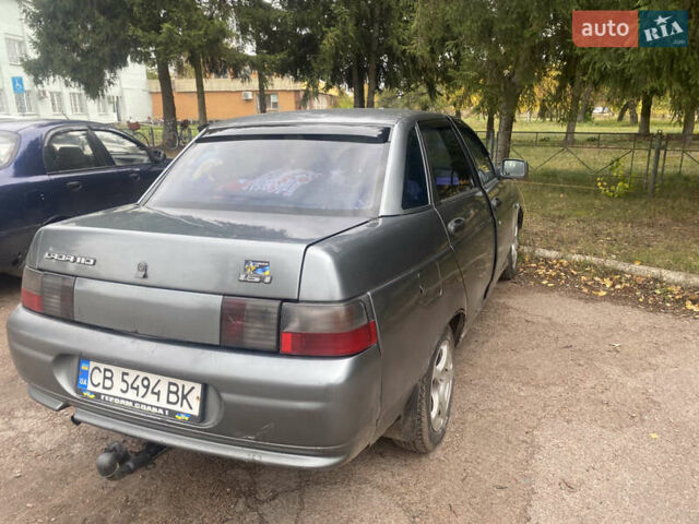 Сірий ВАЗ 2110, об'ємом двигуна 1.6 л та пробігом 385 тис. км за 2500 $, фото 3 на Automoto.ua