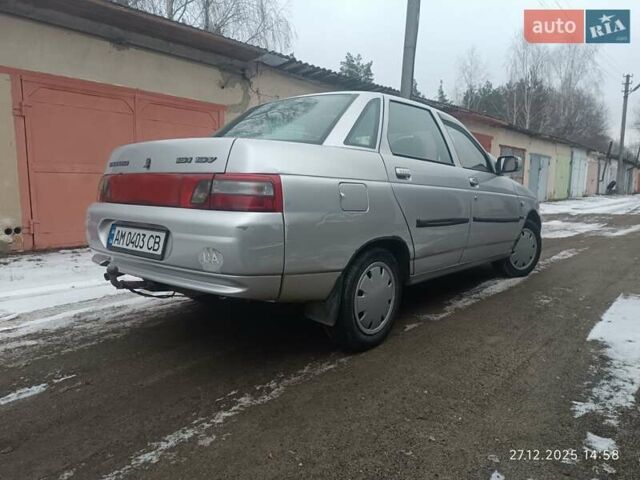 Серый ВАЗ 2110, объемом двигателя 1.6 л и пробегом 166 тыс. км за 1600 $, фото 3 на Automoto.ua