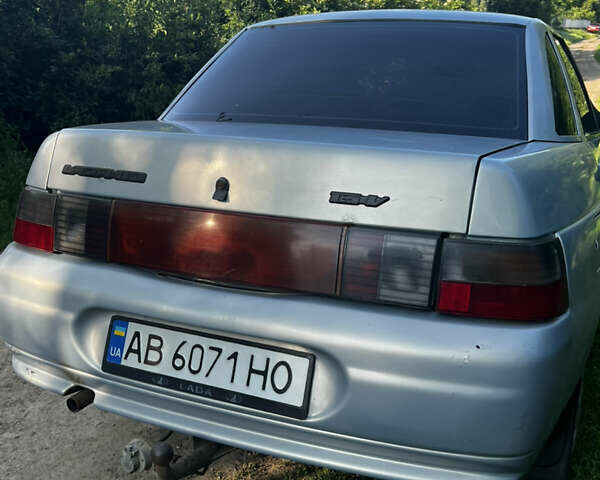 Серый ВАЗ 2110, объемом двигателя 1.6 л и пробегом 198 тыс. км за 1800 $, фото 3 на Automoto.ua