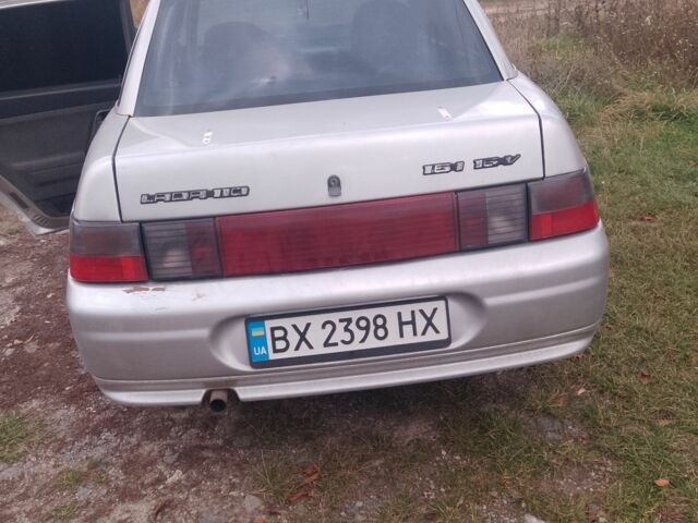 Серый ВАЗ 2110, объемом двигателя 1.6 л и пробегом 200 тыс. км за 1200 $, фото 1 на Automoto.ua