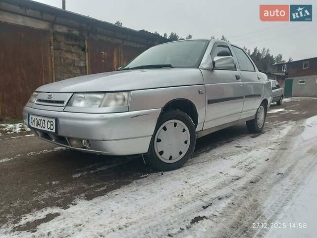 Серый ВАЗ 2110, объемом двигателя 1.6 л и пробегом 166 тыс. км за 1600 $, фото 1 на Automoto.ua